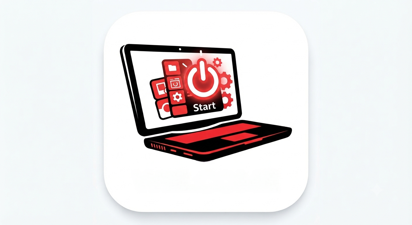 První start