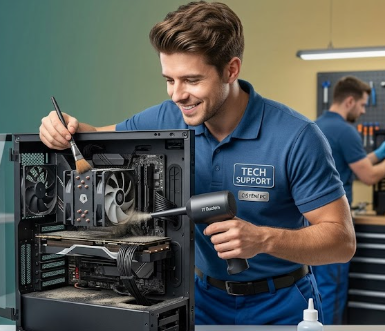 Čištění stolního PC - Servis na Počítač nebo notebook