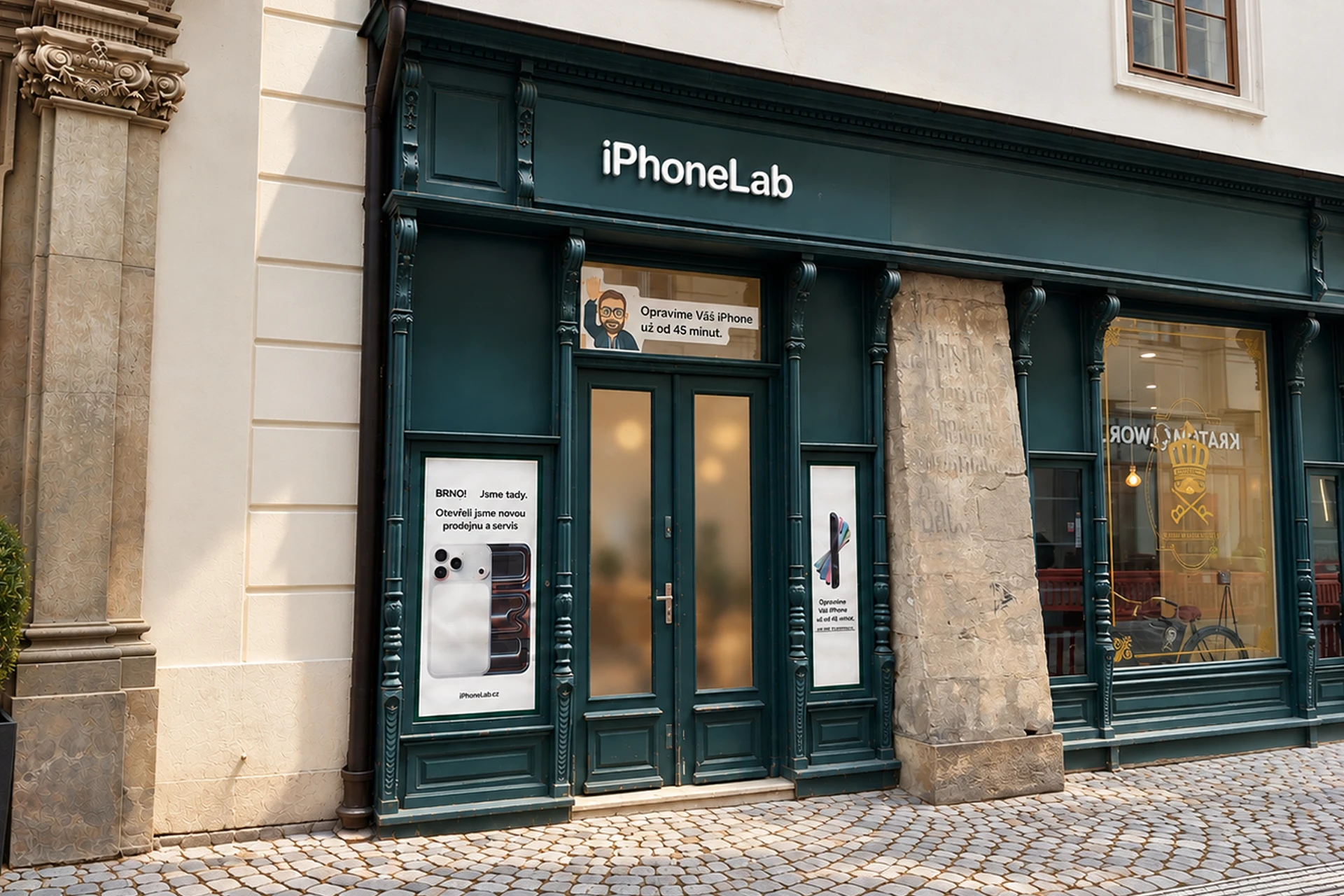 Prodejna iPhoneLab Brno
