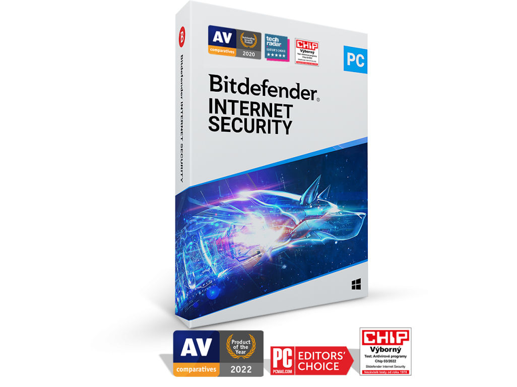 Bitdefender Internet Security - roční licence vč. instalace 